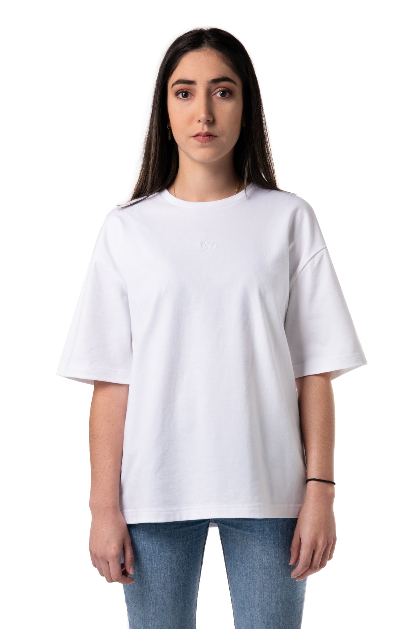 TEE-SHIRT BRODÉ BLANC