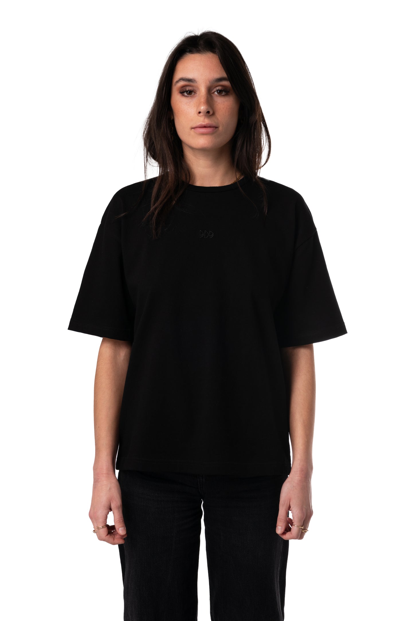 TEE-SHIRT BRODÉ NOIR