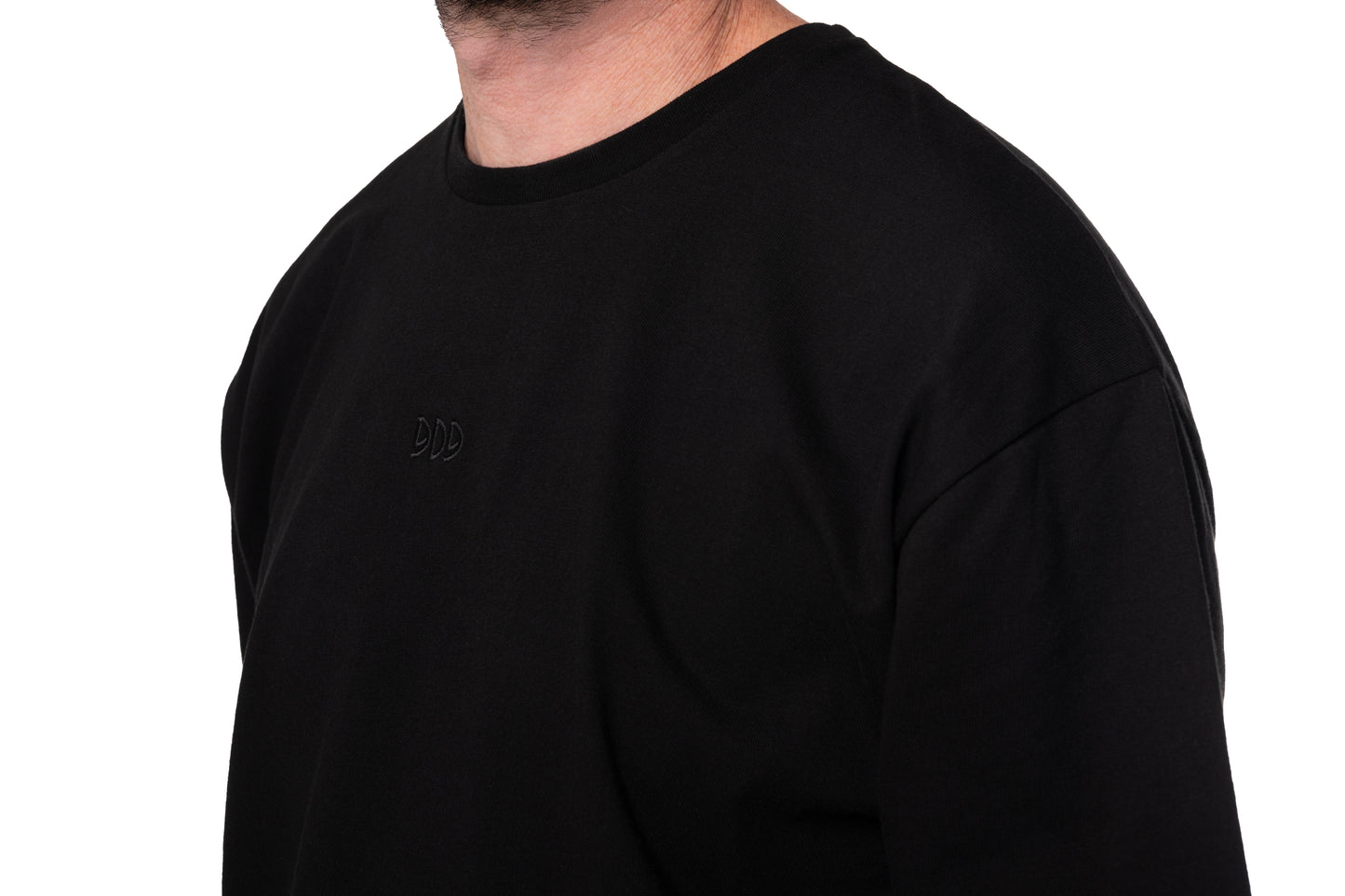 TEE-SHIRT BRODÉ NOIR