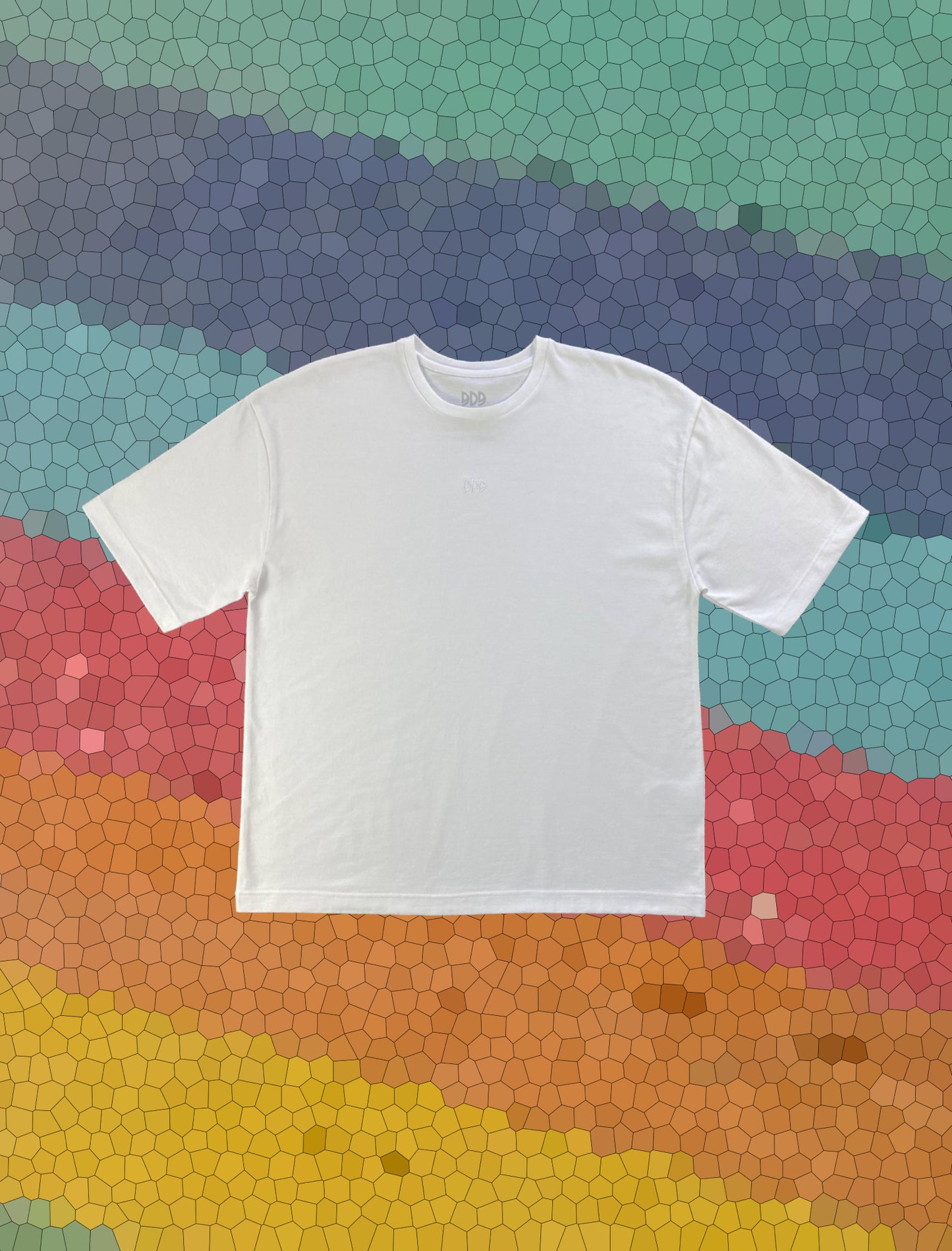 TEE-SHIRT BRODÉ BLANC