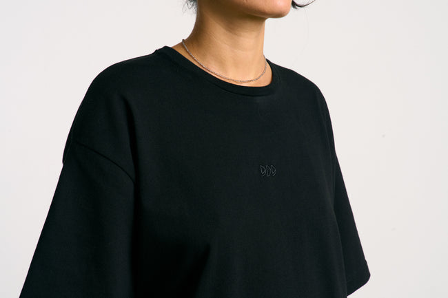 TEE-SHIRT BRODÉ NOIR