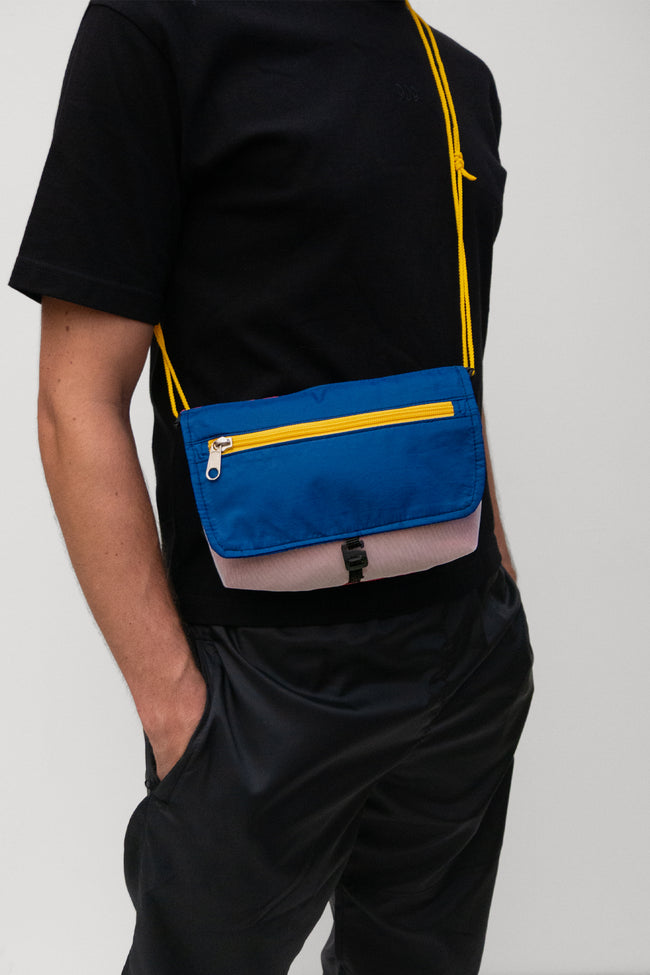 SACOCHE BLEUE XL