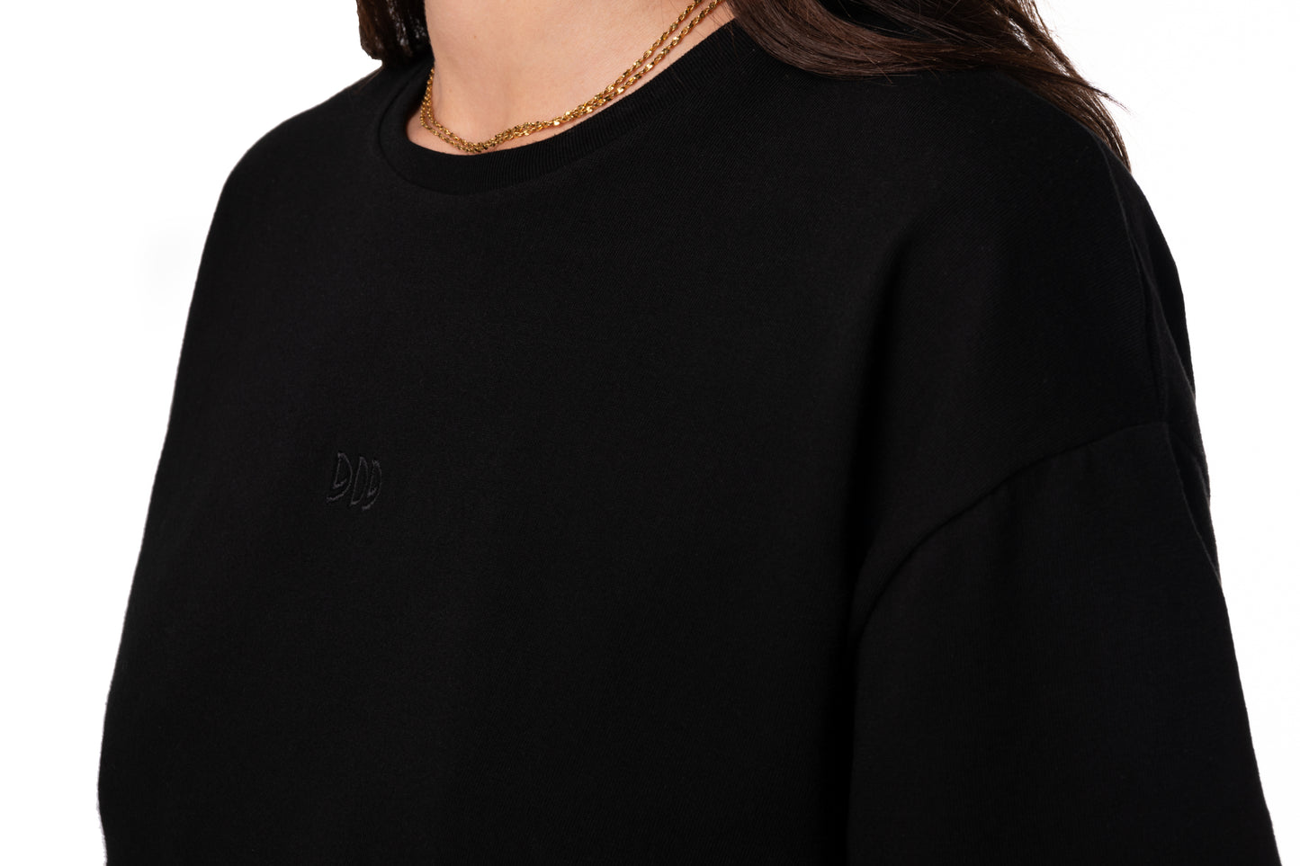 TEE-SHIRT BRODÉ NOIR