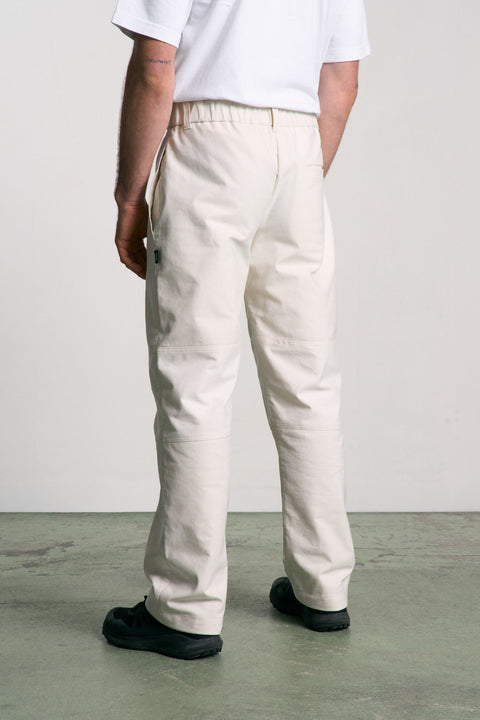 Pantalon unisexe coupe droite – 100% coton vintage robuste de toiles de tente. Modèle unique. Fabrication française.