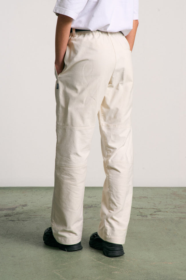 Pantalon unisexe coupe droite – 100% coton vintage robuste de toiles de tente. Modèle unique. Fabrication française.